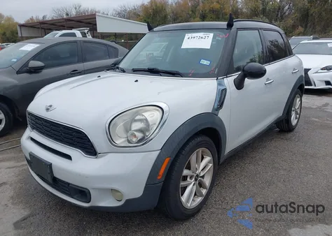 2014 Mini Countryman Cooper S из США, поврежденный, VIN WMWZC3C57EWT01003